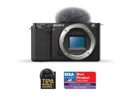 Sony ZV-E10 APS-C MILC Vlog kamera váz, fekete színben