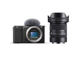 Sony ZV-E10 váz + Sigma 18-50mm f/2.8 DC DN (C) Sony F/SE