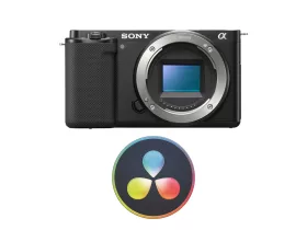 Sony ZV-E10 + Davinci Resolve Studio Kit
