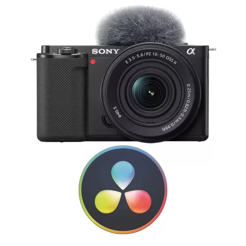 Sony ZV-E10 + PZ 16-50mm f/3.5-5.6 II + Davinci Resolve Studio Kit