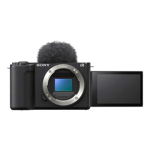 Sony ZV-E10 II vlog kamera váz, fekete -10% a SONY-GALAKTIKUS-10 kuponkóddal + ajándék táska
