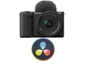   Sony ZV-E10 II 16-50mm f/3.5-5.6 + Davinci Resolve Studio Kit