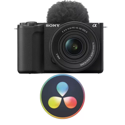 Sony ZV-E10 II 16-50mm f/3.5-5.6 + Davinci Resolve Studio Kit