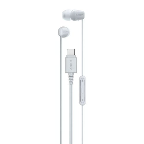 Sony IER-EX15C USB-C Wired Earphone (White)