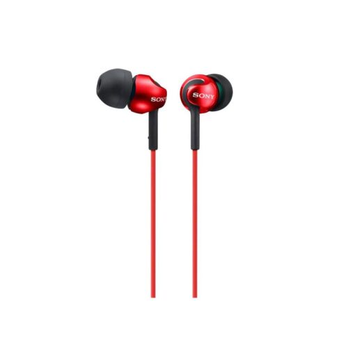 Sony MDREX110LPR Vezetékes fülhallgató piros