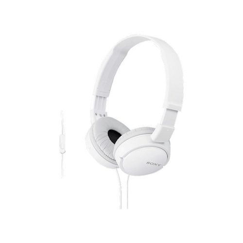Sony MDRZX110APW Vezetékes fejhallgató mikrofonnal fehér