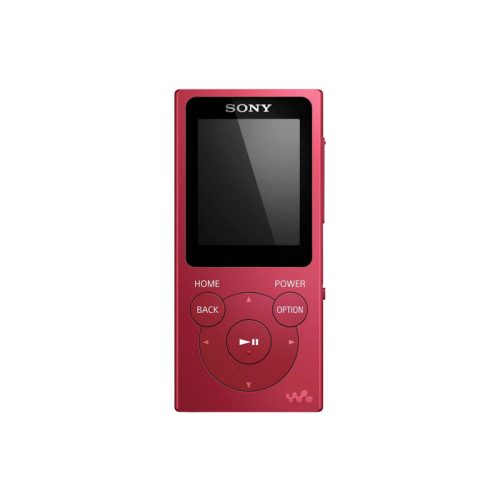 Sony NWE394LR 8GB MP3 Player, Red