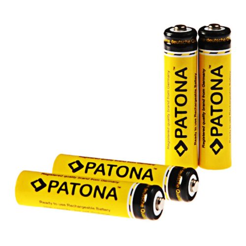 Patona 4x AAA Micro LR3 900mAh elem