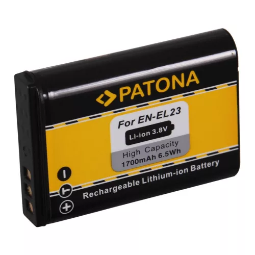Patona 1204 EN-EL23 Nikon Coolpix P600 Battery