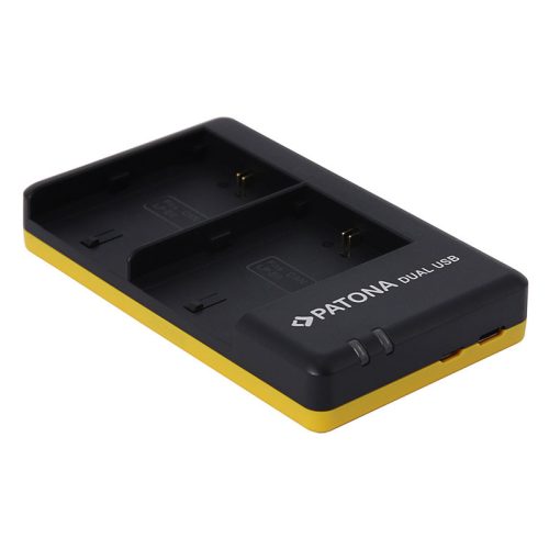 Patona Slim Micro-USB töltő Canon LP-E6 akkumulátorhoz