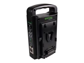   Patona DUAL V-Mount Töltő (Sony BP-95W BP-GL65 BP-190WS 4-Pin XLR kábellel)