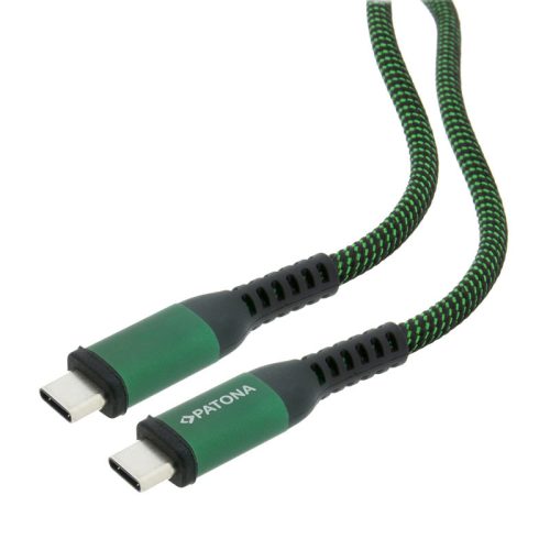 Patona Premium PD 100W USB-C - USB-C kábel (50cm)