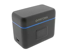 Patona Dual töltőtok Insta360 X5-höz