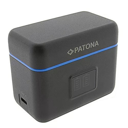 Patona Dual töltőtok Insta360 X5-höz