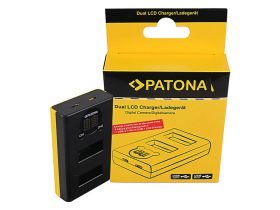   Patona Dual LCD USB, akkumulátor töltő a GoPro Max SPCC1B-hez