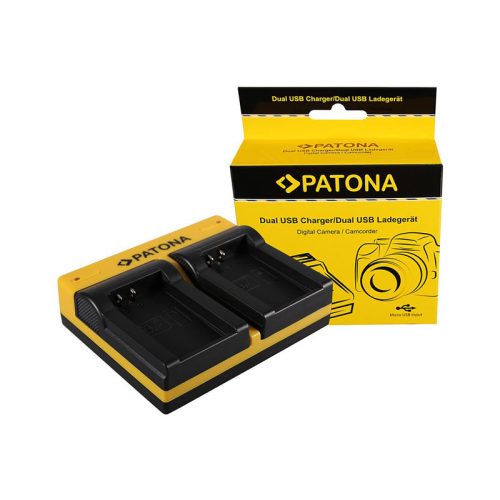 Patona Dual Töltő Nikon EN-EL20/20a Micro USB kábellel