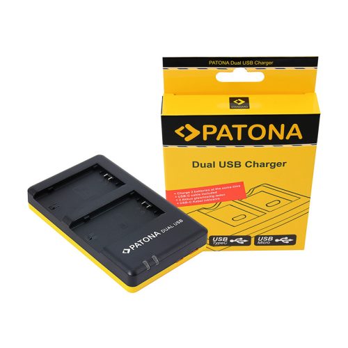 Patona Sony NP-FZ100 Dual USB gyorstöltő (A7M3/A7RM3/A9)