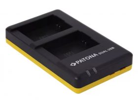 Patona Dual Gyorstöltő Sony NP-FW50 USB-C kábellel