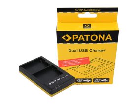 Patona Nikon EN-EL15 Dual gyorstöltő USB-C kábellel