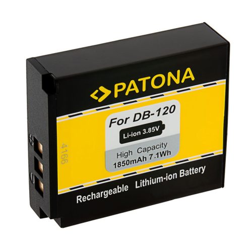 Patona Ricoh DB-120 akkumulátor GR IV-hez
