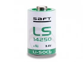 Saft LS14250 Lithium elem 1/2AA, 3,6V 1,2AH (babyőr elem)