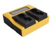 Patona Canon LP-E4 / LP-E19 Dual LCD USB töltő