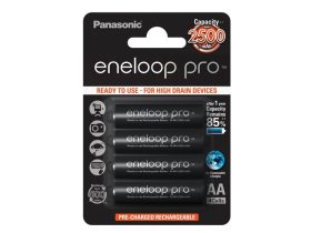 PANASONIC ENELOOP PRO 4 X 2500mAh AA AKKU