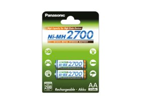 PANASONIC ENELOOP 2700MAH NIMH 2XAA AKKU