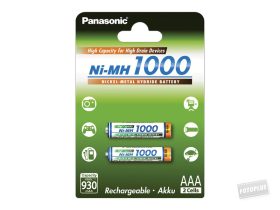 PANASONIC 2 X 1000mAh AAA AKKU