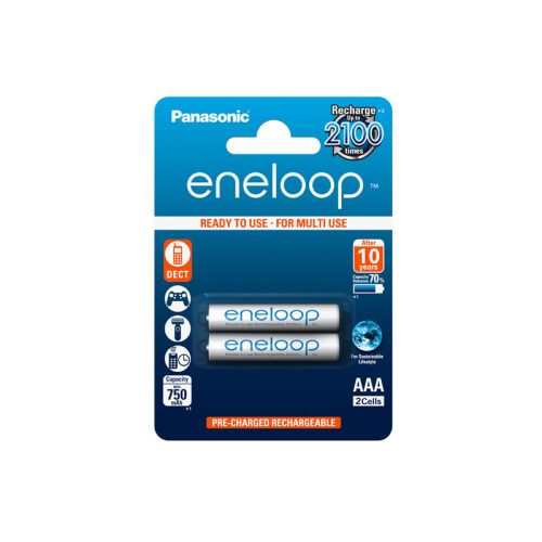 PANASONIC ENELOOP 750MAH 2XAAA AKKU