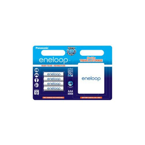 PANASONIC ENELOOP 750MAH AAA AKKU 4DB+BOX