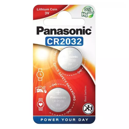 Panasonic CR 2032 BL2 elem