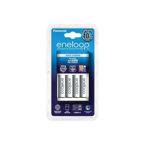 Panasonic Eneloop töltő timer + 4db AAA 1900mAh