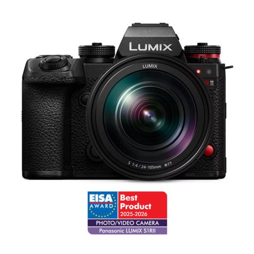 Panasonic Lumix S1RII váz + S 24-105mm f/4 Macro kit (S1R II, S1RM2), 5 év garanciával