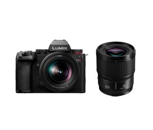   Panasonic Lumix DC-S5 II váz + S 20-60mm f/3.5-5.6 + S 50mm f1.8 kit, 5 év garanciával