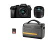 Panasonic Lumix G7 +14-42mm f/3.5-5.6 + 25mm f/1.7 + Sandisk 64GB SDXC + Hama Terra 135 szett