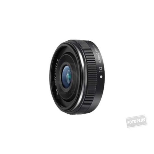 Panasonic H-H014E-K Lumix G 14mm f/2.5 fekete objektív