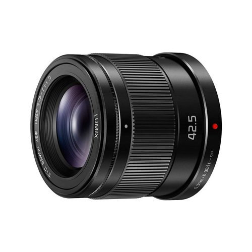 Panasonic LUMIX G 42.5mm f/1.7 Asph POWER O. I. S. (fekete) (H-HS043E)