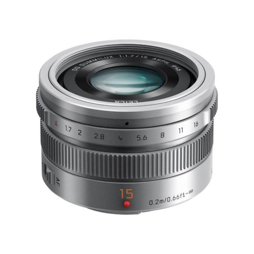 PANASONIC Leica DG Summilux 15mm f/1,7 ASPH (fekete) (H-X015E-S)