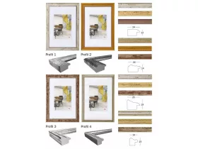 Walther Memory 13x18 fa keret