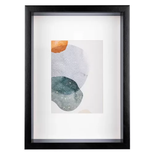 Walther Shape 3D fa képkeret 21x29,7 cm fekete