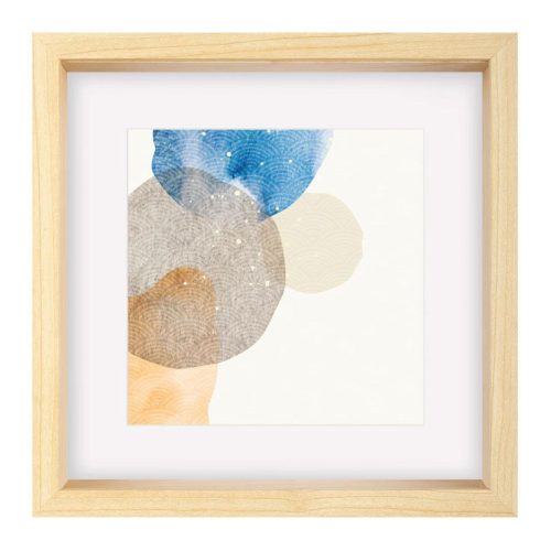 Walther Shape 3D Wooden Picture Frame 40x40cm Natural