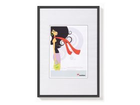 Walther New Lifestyle műanyag képkeret 21x29,7 fekete