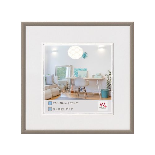 Walther New Lifestyle 20x20 műanyag képkeret ( acél )