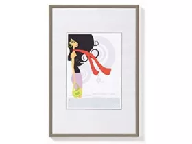 Walther New Lifestyle műanyag képkeret 18x24 acél