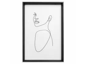 Walther Silhouette 20x30 képkeret fekete