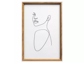Walther Silhouette 20x30 képkeret natúr