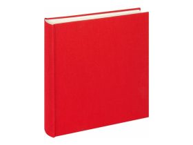 Walther Cloth 50lap/30x30 beragasztós album piros