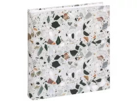 Walther Terrazzo stone 200/10x15 fotóalbum fekete