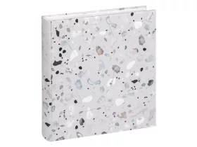 Walther Terrazzo stone 200/10x15 fotóalbum szürke